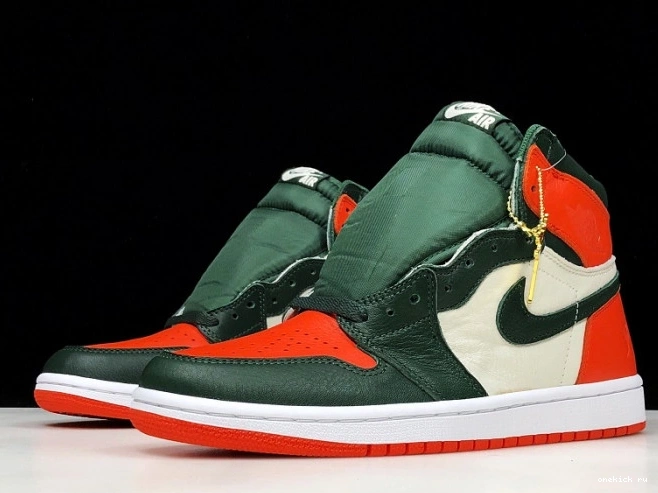 Chep Onekick x Orange Air SoleFly High Jordan OG Retro Fir-Team 1 Sail AV3905-138 0615